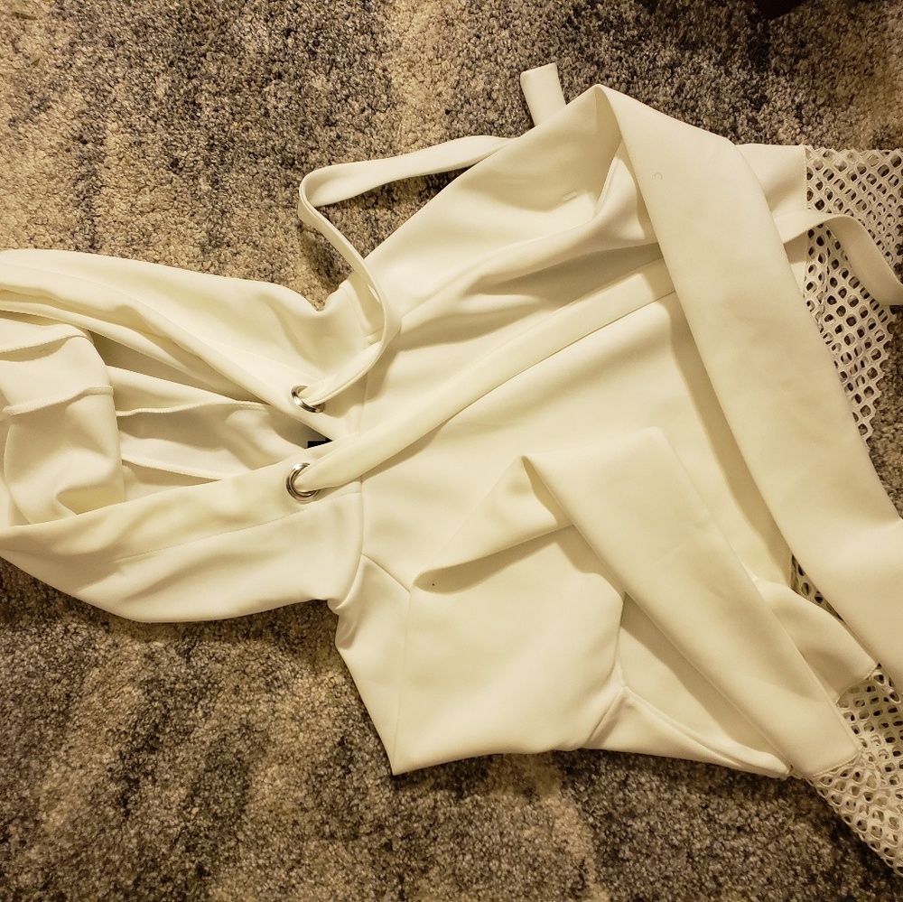 Jourdan Dunn x Missguided White Sweatshirt